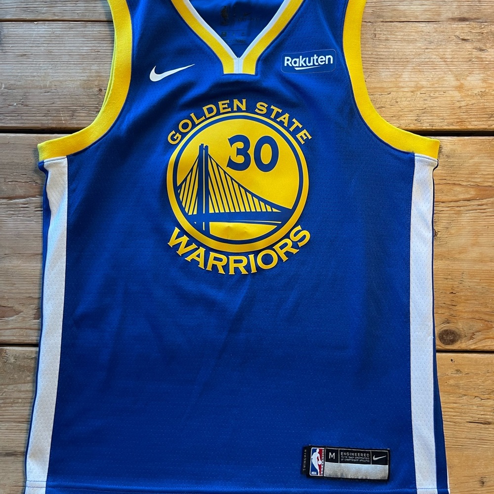 Original NBA Golden State Warriors Curry Jersey